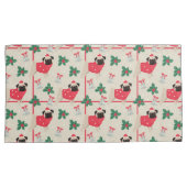 Puggy Christmas Pillowcases Kissenbezug (Vorderseite-Rechts)