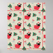 Puggy Christmas Poster (Vorne)