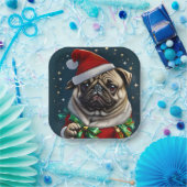 Puggy Claus Collection Pappteller (Party)