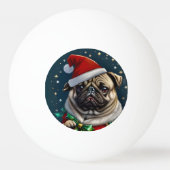 Puggy Claus Collection Tischtennisball (Rückseite)