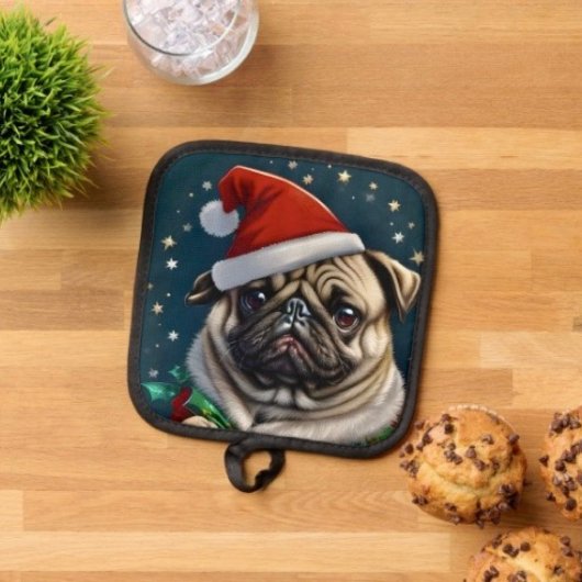 Puggy Claus Collection Topflappen