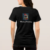 Puggy Claus Kollektion Tri-Blend Shirt (Rückseite)