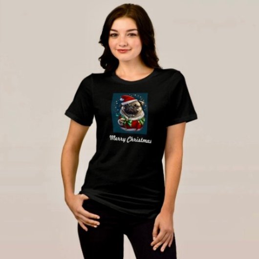 Puggy Claus Kollektion Tri-Blend Shirt