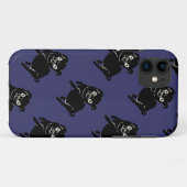 Puggy Gekritzel Case-Mate iPhone Hülle (Rückseite (Horizontal))