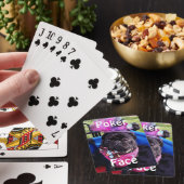 Puggy "Poker-Gesichts-" Spielkarten (In Situ)