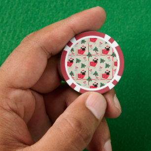 Puggy Weihnachts-Poker-Chips Pokerchips