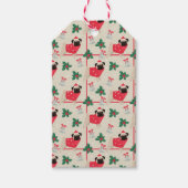 Puggy Weihnachtsgeschenk-Tag Geschenkanhänger (Vorderseite)