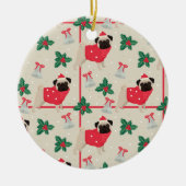 Puggy Weihnachtsschmuck (Vorne)