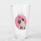Pugicorn Glas (Rückseite)