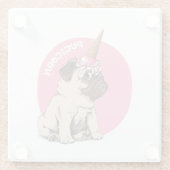 Pugicorn Glasuntersetzer (Rückseite)