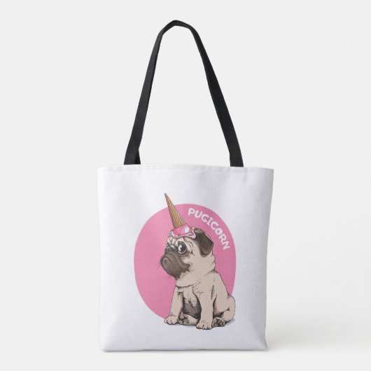 Pugicorn Tasche (Rückseite)