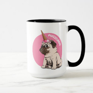Pugicorn Tasse