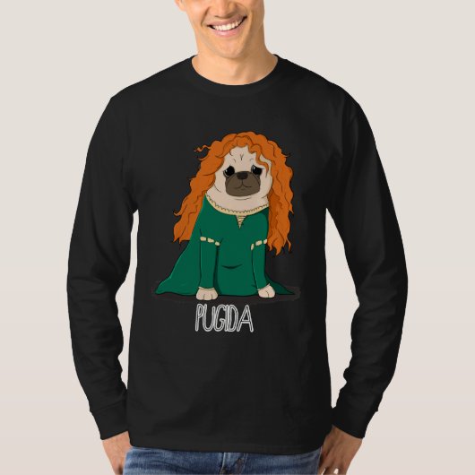Pugida! Klassischer T - Shirt 433 (Vorderseite)