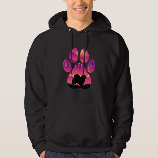 Puginese Paw Mom Dad Dog  Women Men Hoodie (Vorderseite)