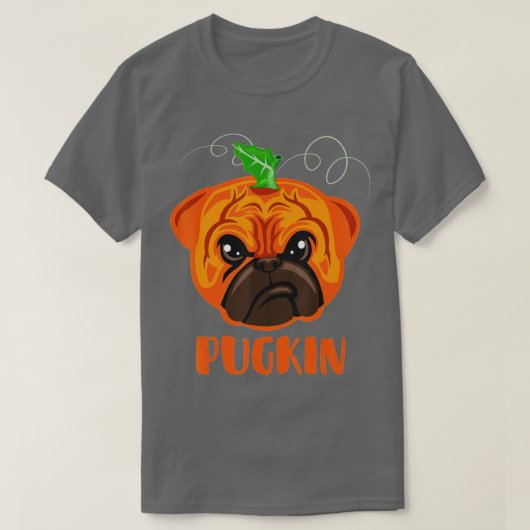 Pugkin Funny Halloween Mops Kostüm Pumpkin Mops Do T-Shirt (Design vorne)