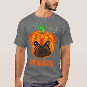 Pugkin Funny Halloween Mops Kostüm Pumpkin Mops Do T-Shirt