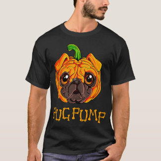 Pugkin Pug Kürbis Halloween Erntedankfest Männer F T-Shirt