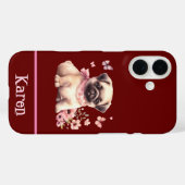 Puglet Case-Mate iPhone Hülle (Rückseite (Horizontal))