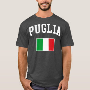 Puglia Italien Flagge Italia Familiengeschenk T-Shirt
