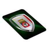 Puglia Mettalic Emblem Magnet (Rechte Seite)