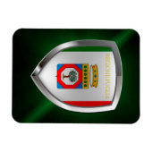 Puglia Mettalic Emblem Magnet (Horizontal)