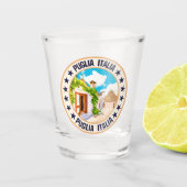 Puglia Schnapsglas (Vorderseite)