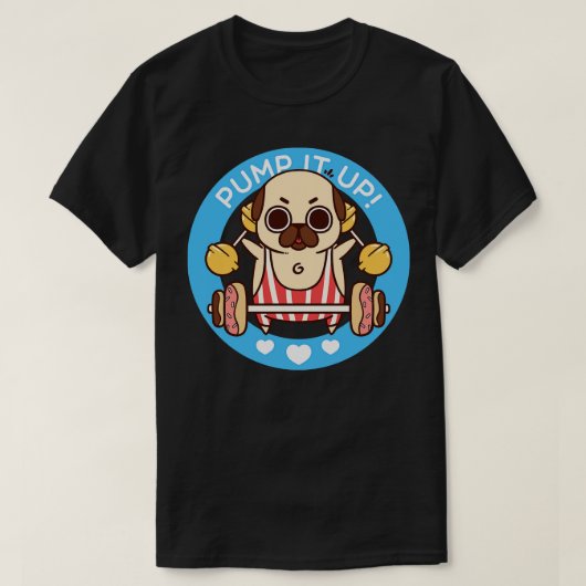Puglie hinaufpumpen T-Shirt (Design vorne)