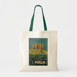"Puglie (Puglia) Vintage-Italienisches Reiseplakat Tragetasche