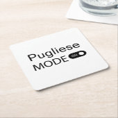 Pugliese Modus auf lustige Tango Tänzer Tango Rechteckiger Pappuntersetzer (angewinkelt)