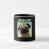 PUGLIFE Mops Welpe Ever Tasse Niedliches Portrait (Zentrum)