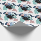 Pugly Geschenkpapier (Ecke)