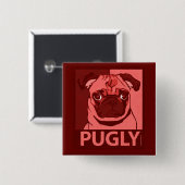 Pugly Knopf Button (Vorne & Hinten)