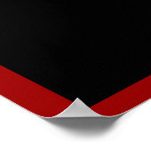 Pugnacious Mops Poster (Ecke)