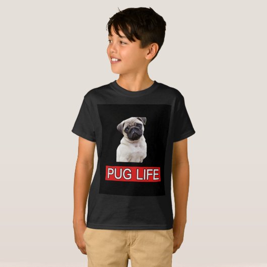 Pugs For Life Shirt! T-Shirt (Vorne ganz)