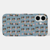 Pugs & hearts Case-Mate iPhone hülle (Rückseite (Horizontal))