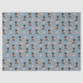 Pugs & hearts seidenpapier (Vorderseite)