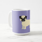 Pugs, kaffeetasse (Vorderseite Links)