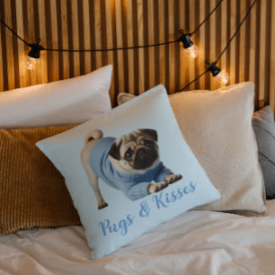 Pugs & Kisses  Kissen