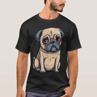 Pugster Grafiken - Liebenswerte Meisterwerk-artige T-Shirt