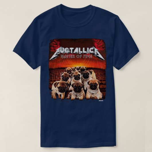Pugtallica 2 T-Shirt (Design vorne)