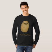 Pugtato Niedlich Dog T-Shirt (Vorne ganz)