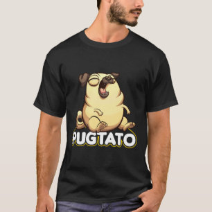 Pugtato Pug Kartoffel Süße Dicke Möpse Liebe Klas T-Shirt