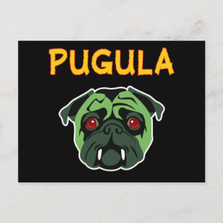 Pugula der Vampirhund Postkarte