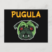 Pugula der Vampirhund Postkarte (Vorderseite)