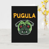 Pugula der Vampirs-Hund (freier Raum) Karte (Gelbe Blume)