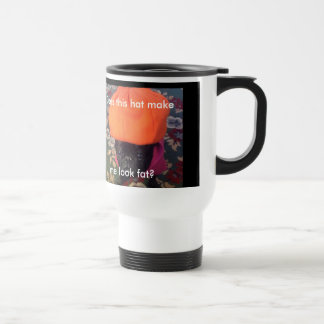 Pugz, das der Mops "ich fett schaue? "Reise-Tasse Reisebecher