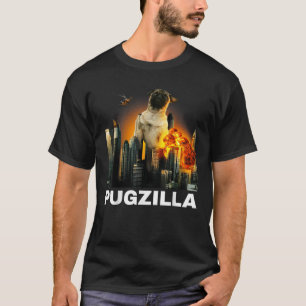 PUGZILLA Funny Mops Hemd für Hundefreunde bis zur T-Shirt
