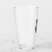 Pugzilla greift an � Lustiger Monsterhund Glas (Rechts)