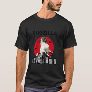 Pugzilla Mops Mama Mops Vater Mops Mops Tier T-Shirt