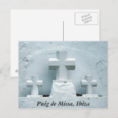 Puig de Missa, Ibiza Postkarte (Vorne/Hinten)